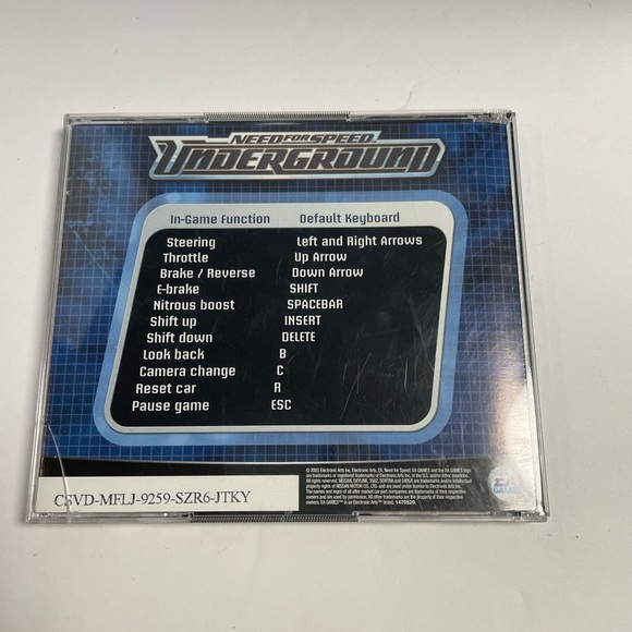 Need for Speed: Underground (PC, 2003)  Electronic Arts (Good Condition) - Picture 2 of 4